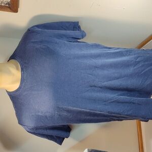 Tommy Bahama Shirt Mens M Medium Short Sleeve Blue Hawaiian Modal Polyester